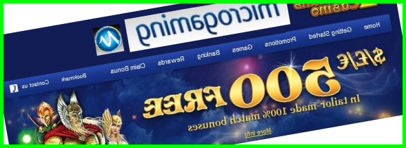 Microgaming Online Casino No Deposit